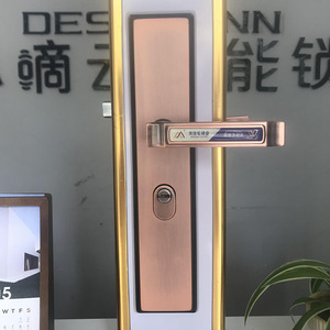 美佳乐防盗门锁入户大门通用超c级锁芯锌合金把手不锈钢锁体套装