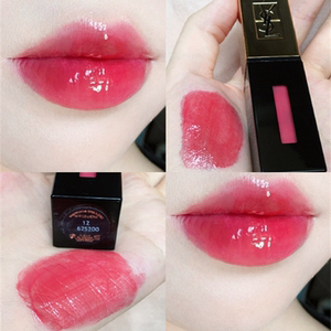 ysl/圣罗兰镜面唇釉09 水光617/603/612/618/613黑管425/407/409