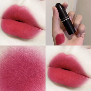 美国正品mac/魅可口红701all fired up706relentlessly red玫红色