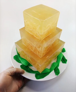 仿真皮冻猪皮冻肉皮饭店餐饮假菜菜模样品餐饮模型菜肴模具样品饭