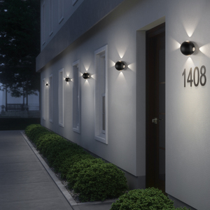 户外壁灯防水 庭院灯过道楼梯灯酒店外墙led简约室外门口露台走廊