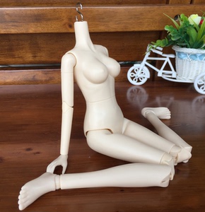 包邮新品40cm正版心怡娃娃4分欣妍多关节bjd裸娃小鸟坐素体黄白肌