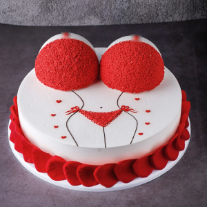 比基尼情趣蛋糕模型仿真2020新款 生日假蛋糕样品