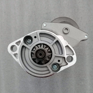 适用于久保田155 161挖掘机起动机久保田v2403启动马达12伏9齿