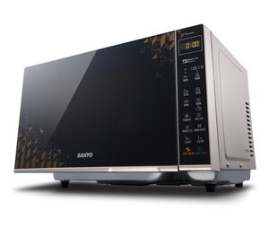 sanyo/三洋 em-gf650微波炉平板无转盘wifi智能25l大容量联保