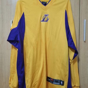 元年洛杉矶湖人长袖热身服训练服投篮服出场服2000科比奥尼尔