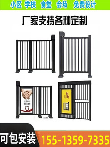 上海小区广告门人行通道闸人脸识别自动门禁系统一体机刷卡栅栏门