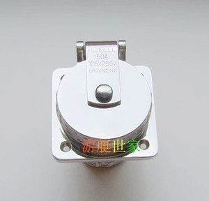 船用岸电插座游艇用岸电插座美标插座房车插座hubbell岸电插座