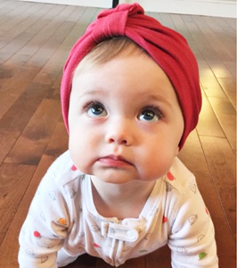 韩版帽子春秋女宝宝婴儿公主春季女孩帽薄款0-12个月帽子头巾