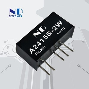 dcdc模块电源24v转正负5v12v15v24v隔离降压ic芯片 a2412s-2w热销