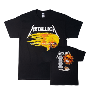 正版Metallica乐队复古vintage重金属摇滚短袖T恤o 官方现行美版