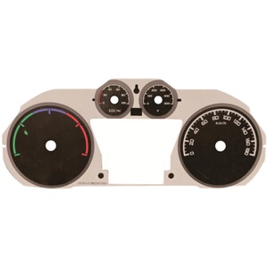 定制 汽车仪表盘 pvc面板 pet亚克力机械仪表设备面贴pc标牌铭牌