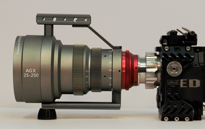 电影镜头安琴25-250mm Angenieux 25-250mm t3.2 t3.7 t3.9改装