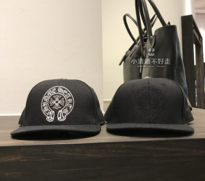 日本代购 chrome hearts 克罗心 马蹄十字刺绣太阳帽棒球帽帽子