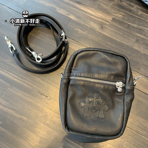 日本代购 chrome hearts 克罗心 三长十字卷轴字母单肩包斜挎包