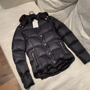 日本代购 chrome hearts克罗心 银扣暗纹方十字群宝剑银扣羽绒服