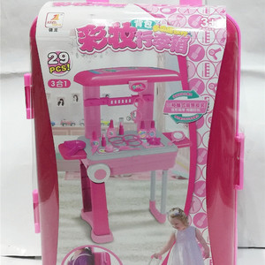 锦龙多功能拉杆背包行李箱3种模式简易换装4款可选儿童益智玩具