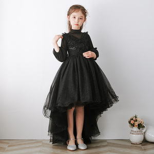 公主裙儿童黑色