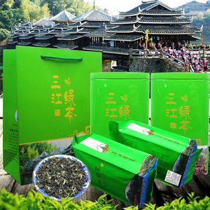 2023年新茶明前嫩芽毛尖茶叶500g广西柳州三江春绿茶高山云雾浓香