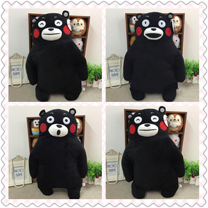 日本新款可爱卡通动漫周边熊本县吉祥物黑熊全身款毛绒公仔布娃娃