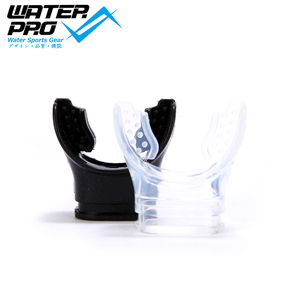 WATERPRO安全硅胶可替换呼吸管咬嘴浮潜潜水水上调节器二级头用
