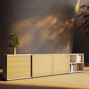 文件柜简约现代办公室收纳柜家用组合柜吊柜壁柜多功能柜子