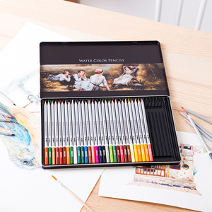 得力文具6518系列彩铅彩笔绘画铅笔秘密花园水彩笔学生用品
