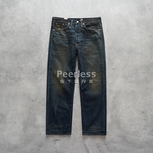 现货 RRL VINTAGE 5P DEMIN PANTS 黄泥水洗做旧铁锈牛仔裤 24aw