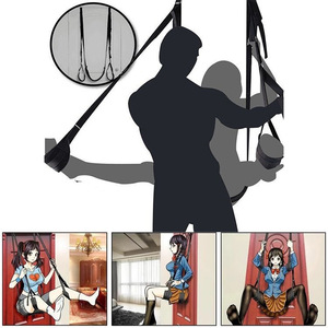 sm成人情趣用品女奴卡门秋千坐垫夫妻门上摇摆秋千性用品调情玩具