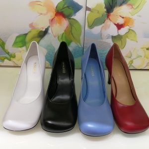 专柜正品hongkee/红科2020新款秋款女鞋单鞋圆头船鞋h070s102