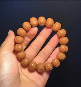 猴头手串  极品双鳍南瓜15mm