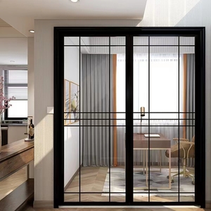 厨房门推拉门双层钢化