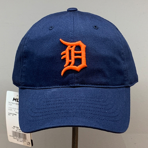 mlb帽子韩国专柜正品老虎队标志刺绣男女软顶运动鸭舌棒球帽cp66