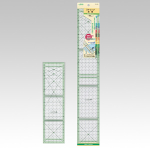 日本进口可乐牌透明机缝拼布尺机缝定规尺30CM 50CM 57-928-929