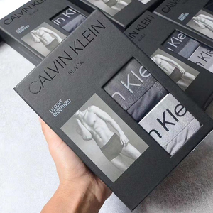 3条礼盒装ck男士内裤