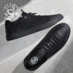 老船长男鞋秋季2019新款男士休闲鞋韩版板鞋男百搭休闲皮鞋男潮鞋