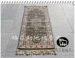 新款土耳其精品S56真丝地毯波丝风格做工精细床边走廊0.8*1.65米