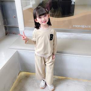 三岁女宝宝运动装韩版