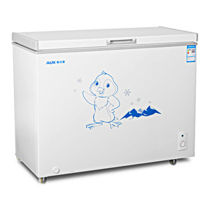 aux/奥克斯240升冰柜家用一级节能冷冻柜保鲜冷冻双温商用大容量