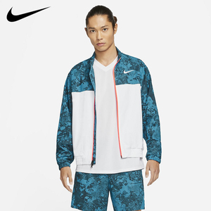 nike耐克网球服男子网球训练长袖外套拉链夹克速干da4063