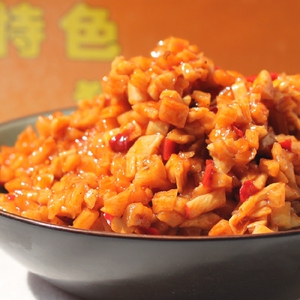 武汉热干面辣萝卜丁