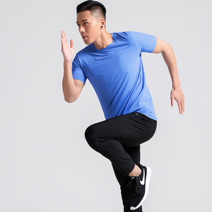 冰丝运动套装男夏季薄款速干透气跑步服户外健身搭配帅气一套衣服