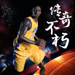 科比手办黑曼巴NBA篮球24球衣模型球星雕像男生日礼物摆件纪念品