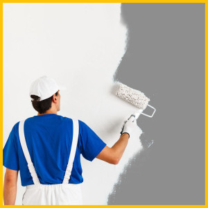 清仓 内墙乳胶漆自刷室内墙面漆家用白色蓝灰色彩色翻新环保涂料