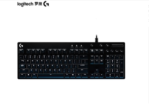 logitech/罗技g610 青轴有线机械键盘静音全尺寸背光cherry红轴lg