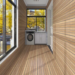 木纹砖美式阳台墙砖户外庭院地砖防滑300x600露台院子花园防冻砖