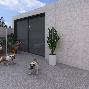 白色外墙砖300x600室外庭院墙面砖楼顶露台围墙户外阳台全瓷别墅