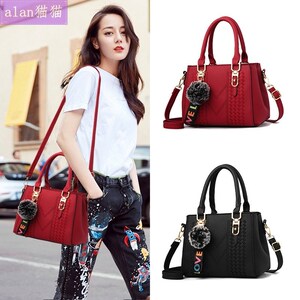 2018新款单肩女包欧美时尚PU女包女士手提包 women handbags lady