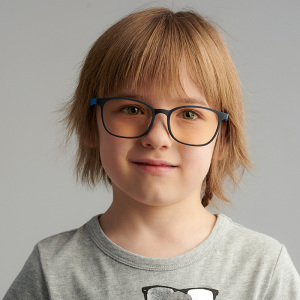 儿童防蓝光眼镜防辐射抗疲劳护眼小孩女童男小学生近视青少年超轻