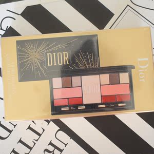 法国dior 迪奥圣诞烟花彩盘大地色眼影口红高光腮红999唇膏现货